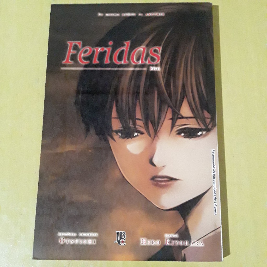 MG08 MANGÁ FERIDAS Nº1 VOLUME ÚNICO OTSUICHI