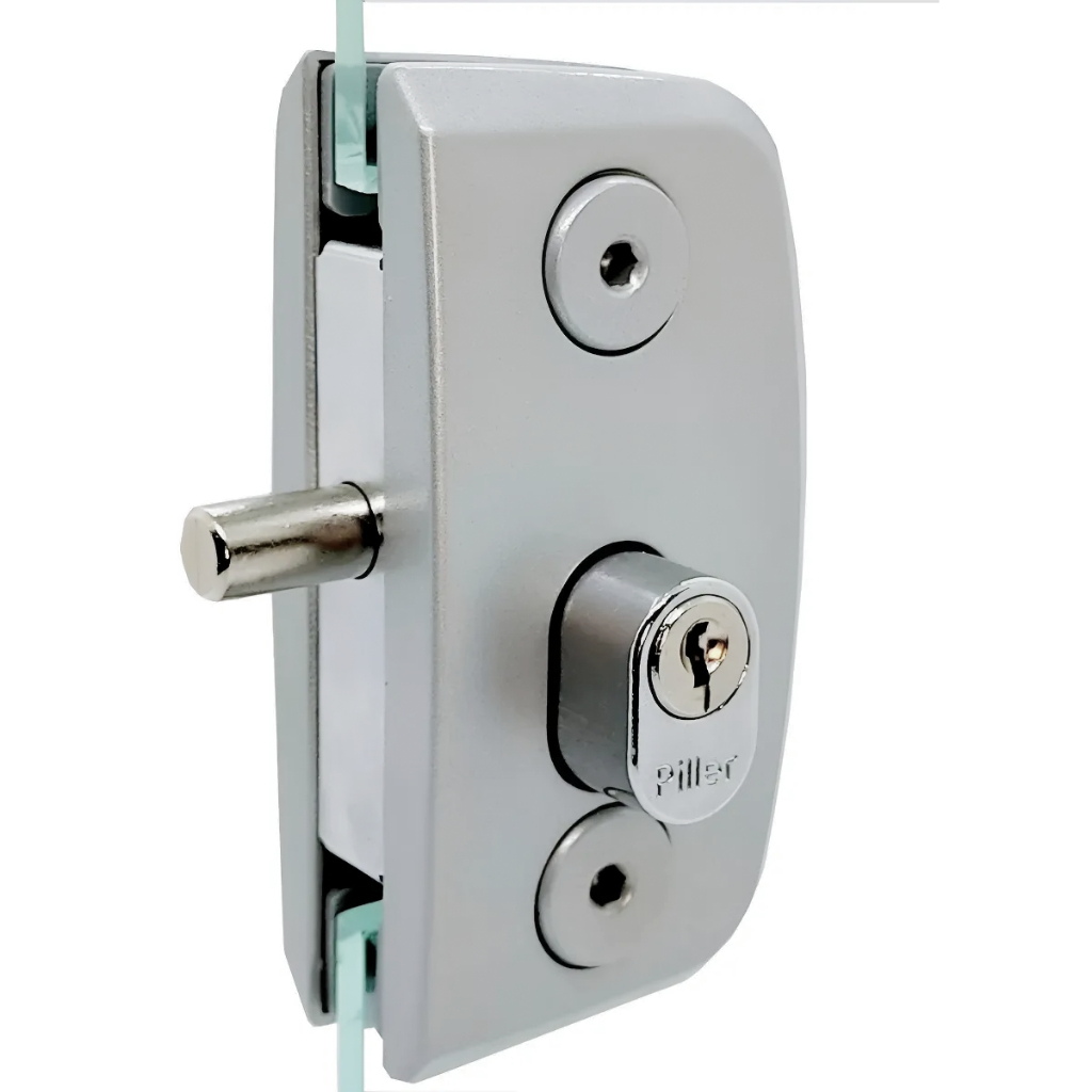 Fechadura Porta Vidro Al 1520 Temperado Pivotante Premium