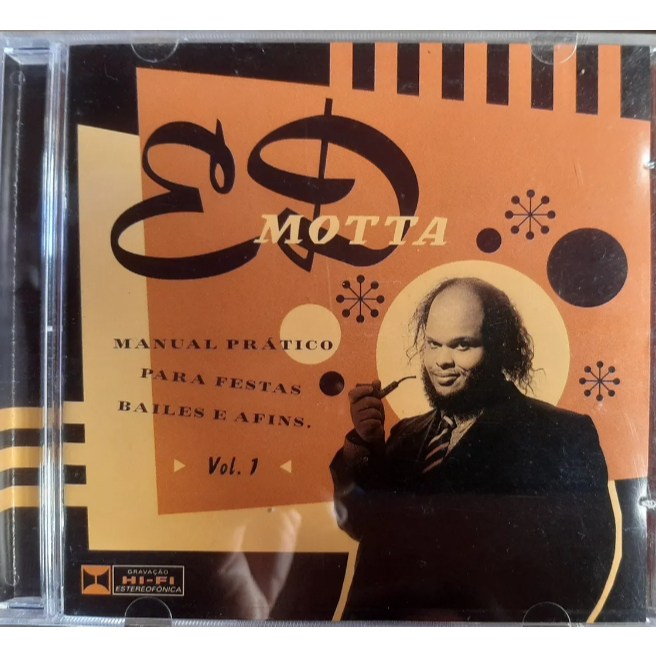 Cd Ed Motta Manual Prático Para Festas Bailes E Afins Vol. 1 POP ROCK DISCO SEMINOVO