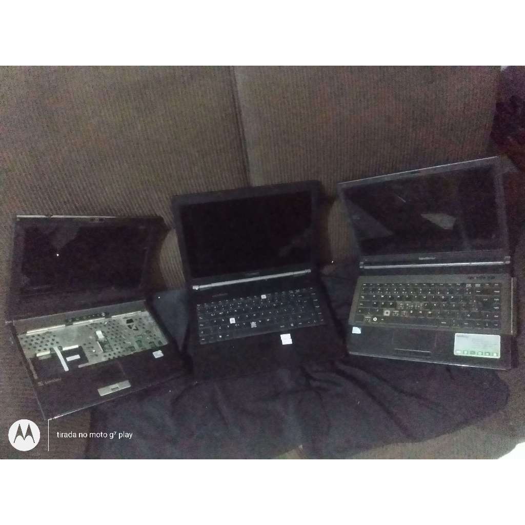 notebooks itautec intelbrás microboard lote 03 unidades no estado leia anuncio
