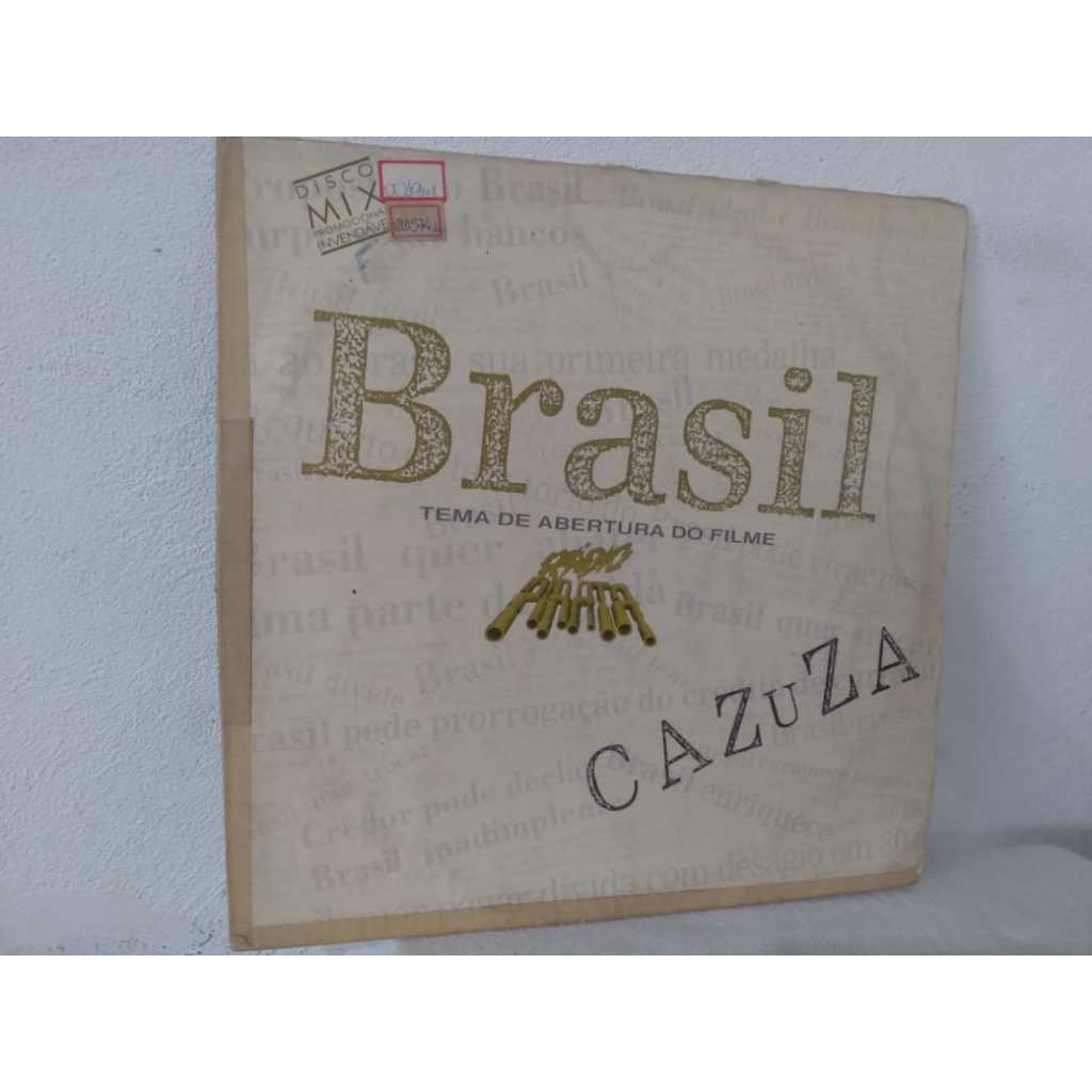 Disco Mix Cazuza - Brasil - Tema Filme Rádio Pirata - 1 música