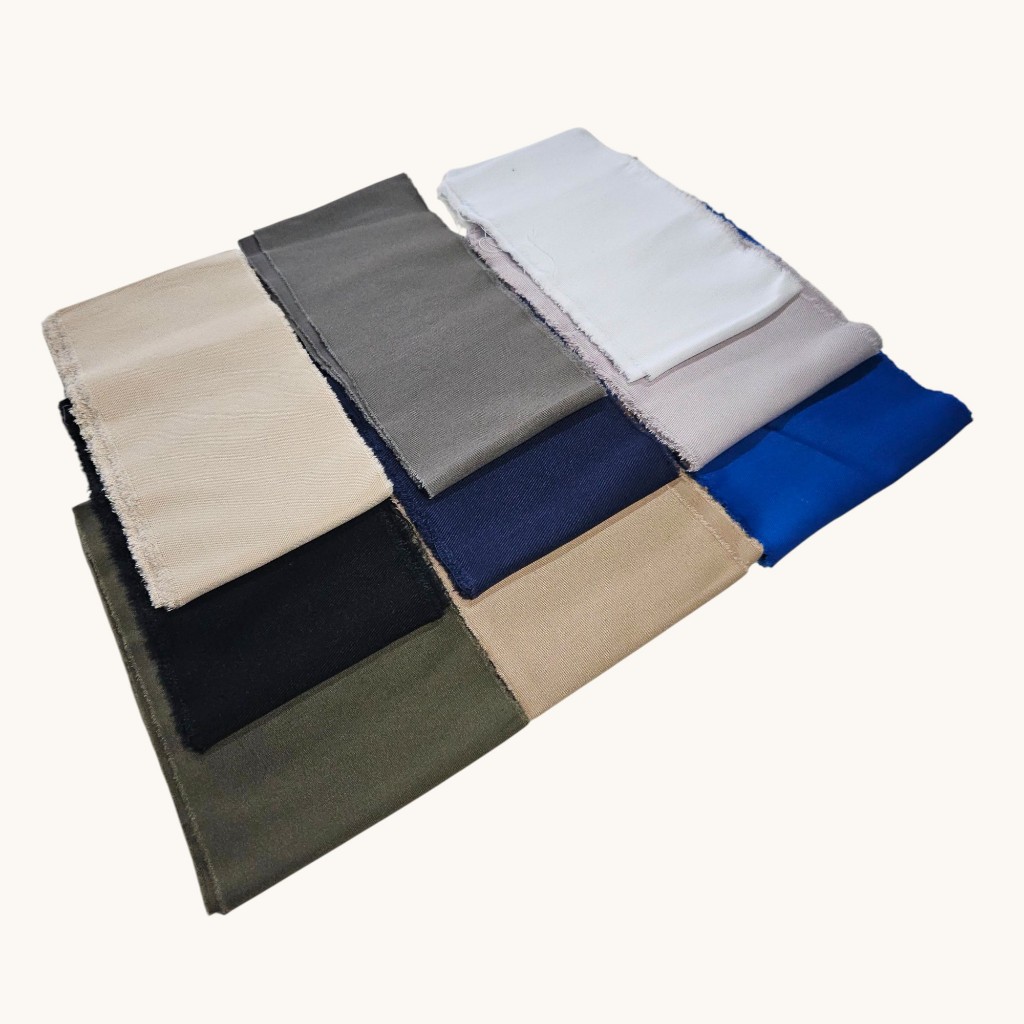 KIT 5 QUILOS TIRAS DE BRIM(CORES NEUTRAS) - ARTESANATO, COSTURA E PATCHWORK em Oferta na Shopee