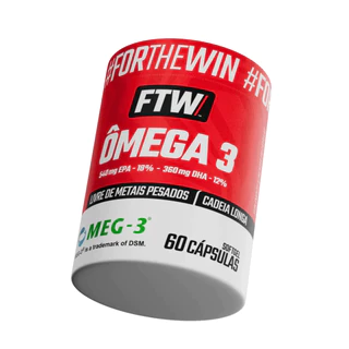 Ômega 3 MEG-3 60 Cápsulas - 660mg EPA e 440mg DHA - FTW