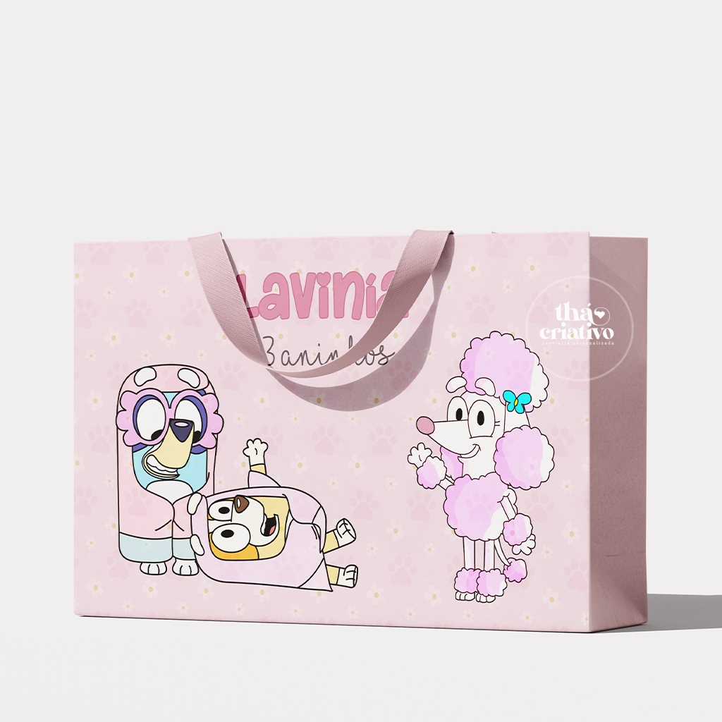 Sacolinha BLUEY Personalizada | Sacolinha | Lembrancinha | Mimos | Aniversário