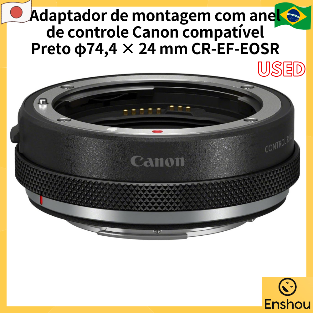 FromJapan[USED]Canon Control Ring Mount Adapter EF-EOS R for EOS R — Black φ74.4×24mm CR-EF-EOSR
