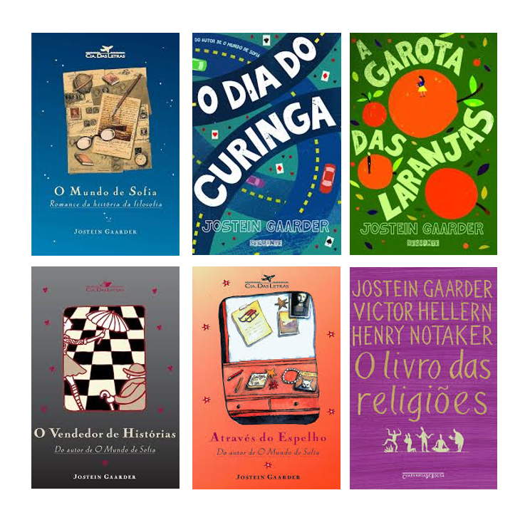 Coleção Jostein Gaarder o Mundo de Sofia Vit6a Brevis o Dia do Curinga a Garota das Laranjas — R$ 16,20 em Shopee, 10% OFF