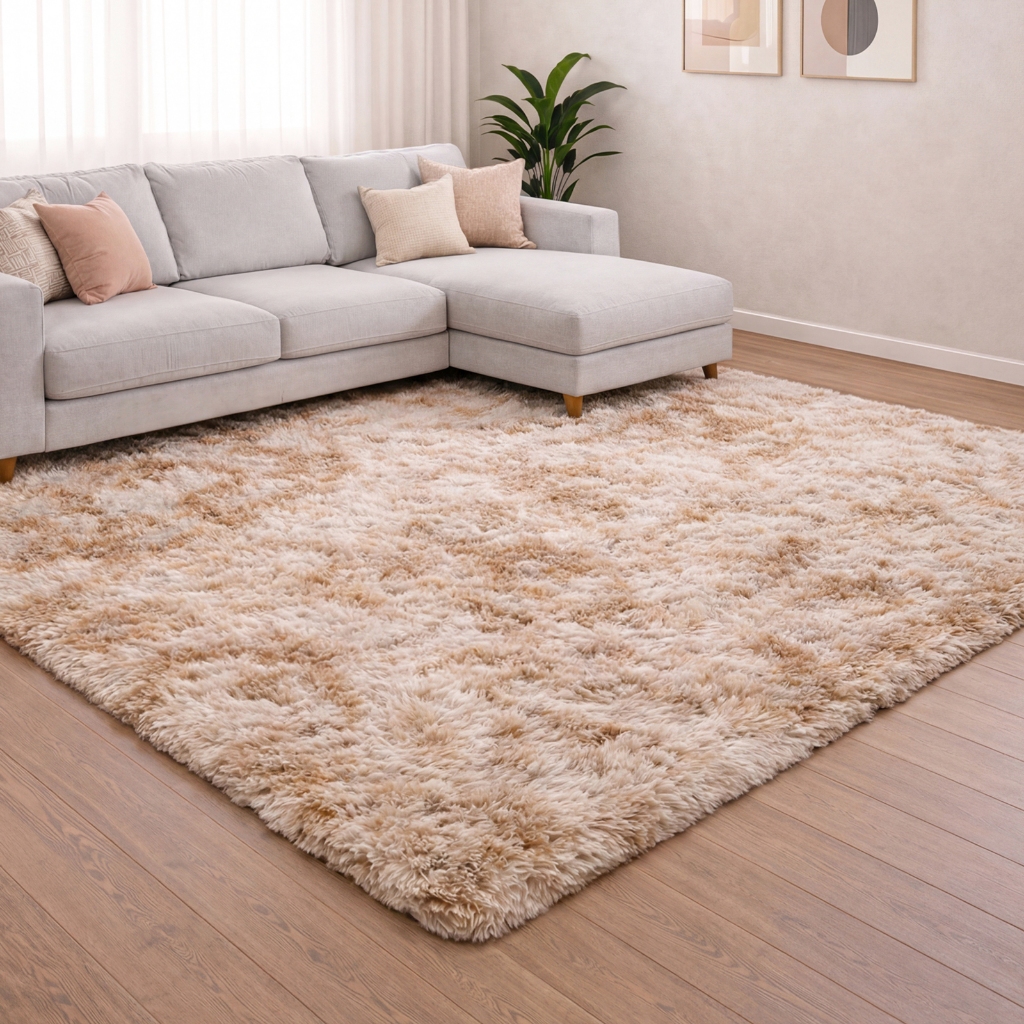 Tapete Sala 2,00×2,50 Peludo 4 Cm De Altura Shaggy Sala Quarto