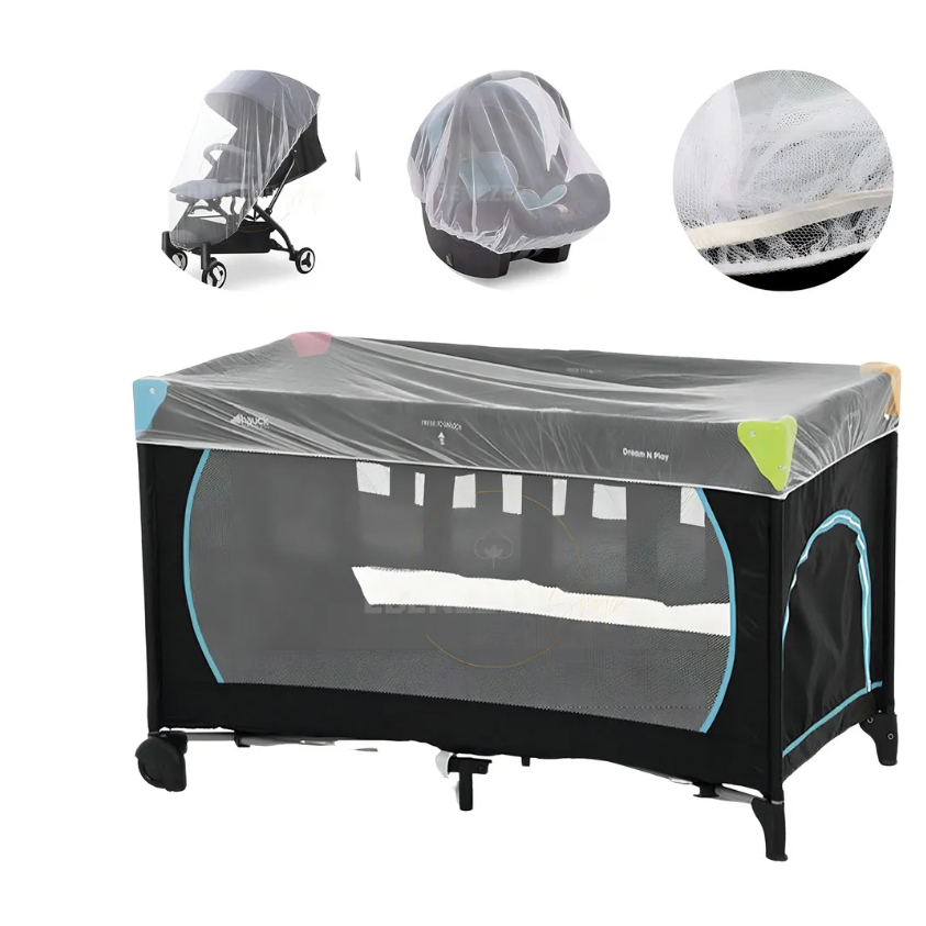 Mosquiteiro Universal Bebê Berço e Carrinho Portátil Branco em Oferta na Shopee