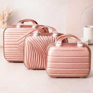 Frasqueira de mão para mala bordo/despacho necesser/ necessaire maleta de mao em Oferta na Shopee