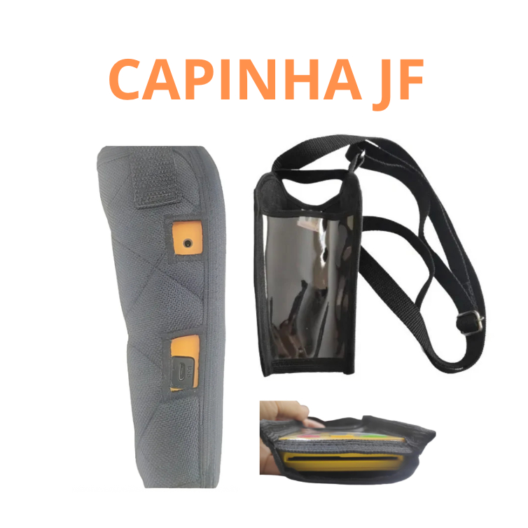 Capa para Maquina de Cartão POINT PRO 3  Bolsa C/ Alça Reforçada | Visor Transparente | Proteção Contra Quedas e Sujeira