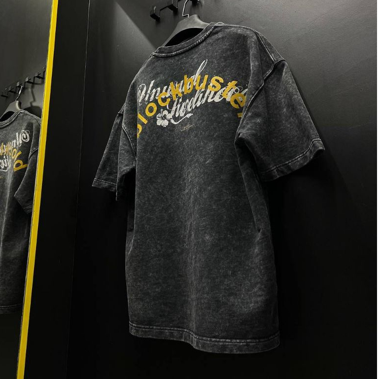 Camiseta Oversized Brooklyn Lobhster Vintage Aftersoul Unissex Plus Size P ao G5 100% Algodão