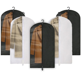 Kit 10 Capas Protetoras Com e Sem Visor  Impermeáveis para Terno e Jaqueta – Anti Mofo com Zíper em Oferta na Shopee