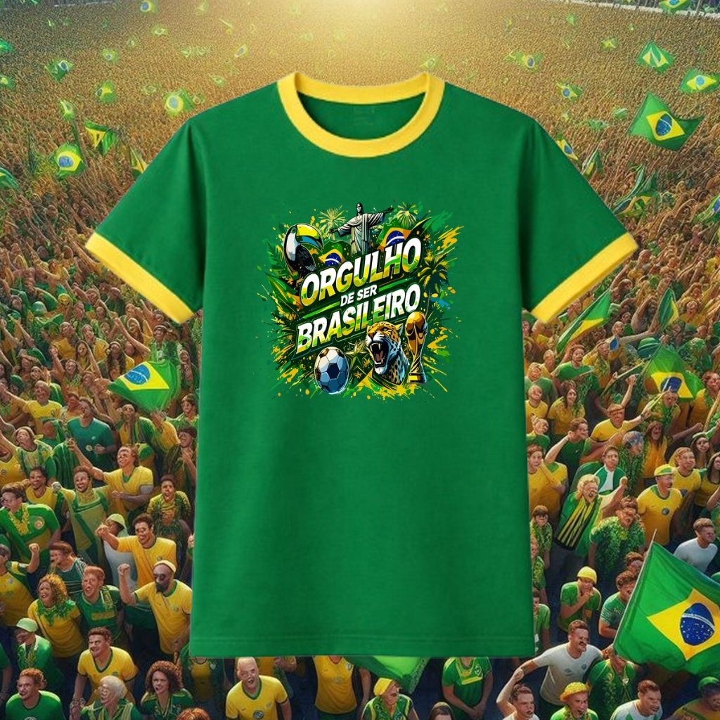 Camisa camiseta brasil futebol copa do mundo 2026 hexa