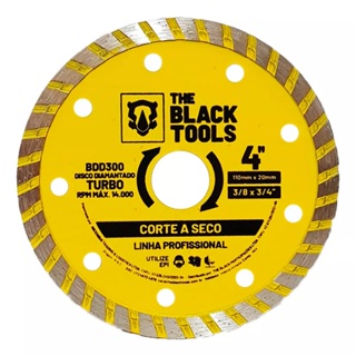 Disco Serra Diamantado Concreto Mármore P/ Esmerilhadeira The Black Tools em Oferta na Shopee