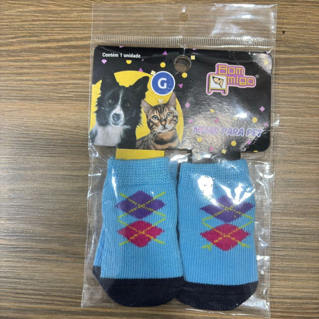 Meias para pet cachorro gato tamanho G
