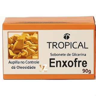 Sabonete de Enxofre Barra Tropical - 1, 5, 10, ou 15 Unidades em Oferta na Shopee