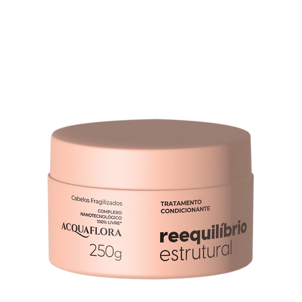 Acquaflora Reequilíbrio Estrutural - Máscara 250g em Oferta na Shopee