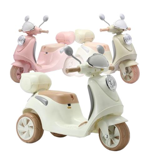 Mini Moto Elétrica Infantil Scooter Bella T3 6V Com Luz e Som - Bang Toys