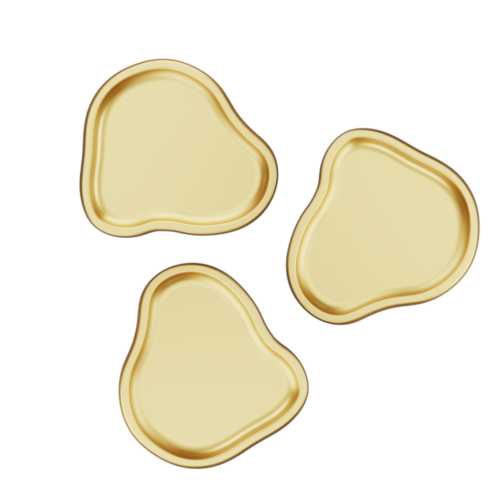 Kit com 3 Bandejas Orgânicas Modelo 2 em Oferta na Shopee