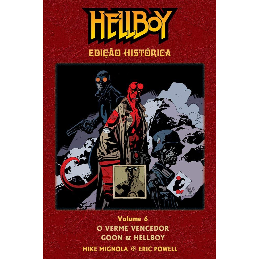 Hellboy - O Verme Vencedor, Goon & Hellboy - Edição Histórica- Volume 06 Capa dura