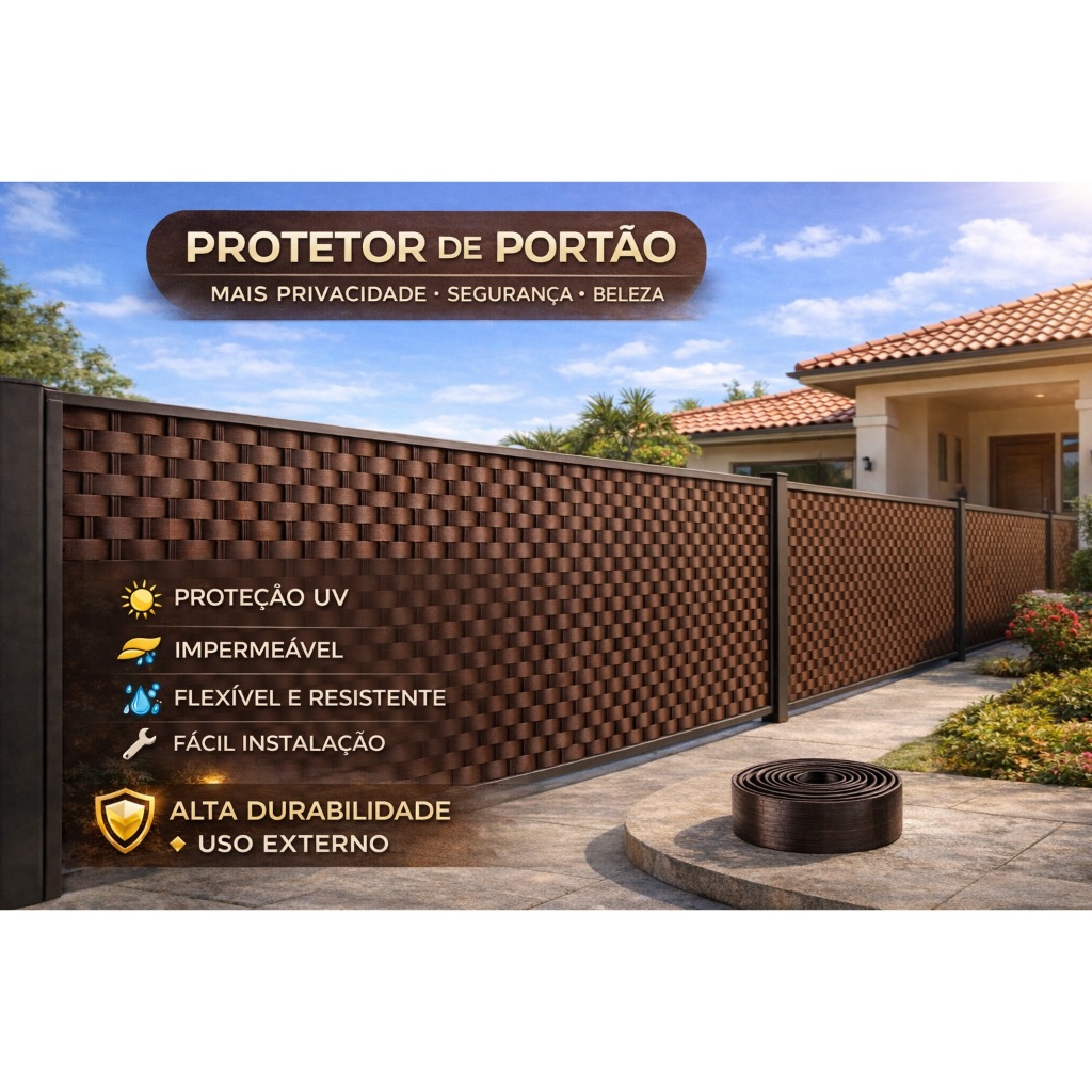 Protetor de portão / fita lona plástica para portão / lona para grades / protetor de grades/privacidade para piscina 7,5 em Oferta na Shopee
