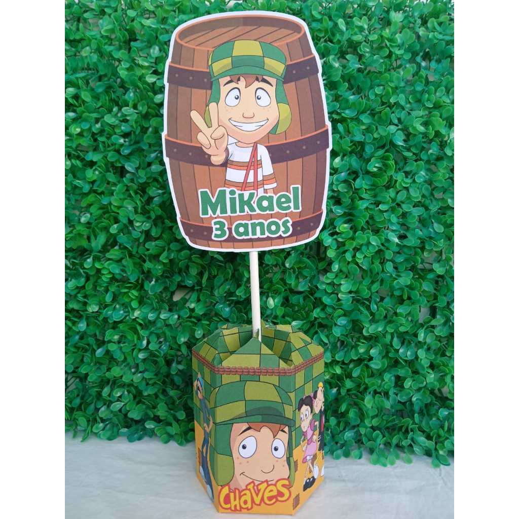 CENTRO DE MESA CHAVES ( PEGUE E MONTE ) enfeite de mesa chaves lembrancinha personalizada chaves
