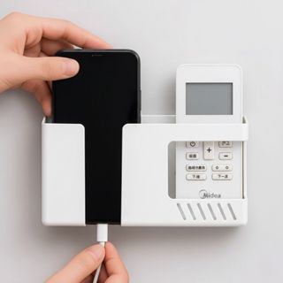 Suporte de Celular de Parede com Porta Controle em Oferta na Shopee