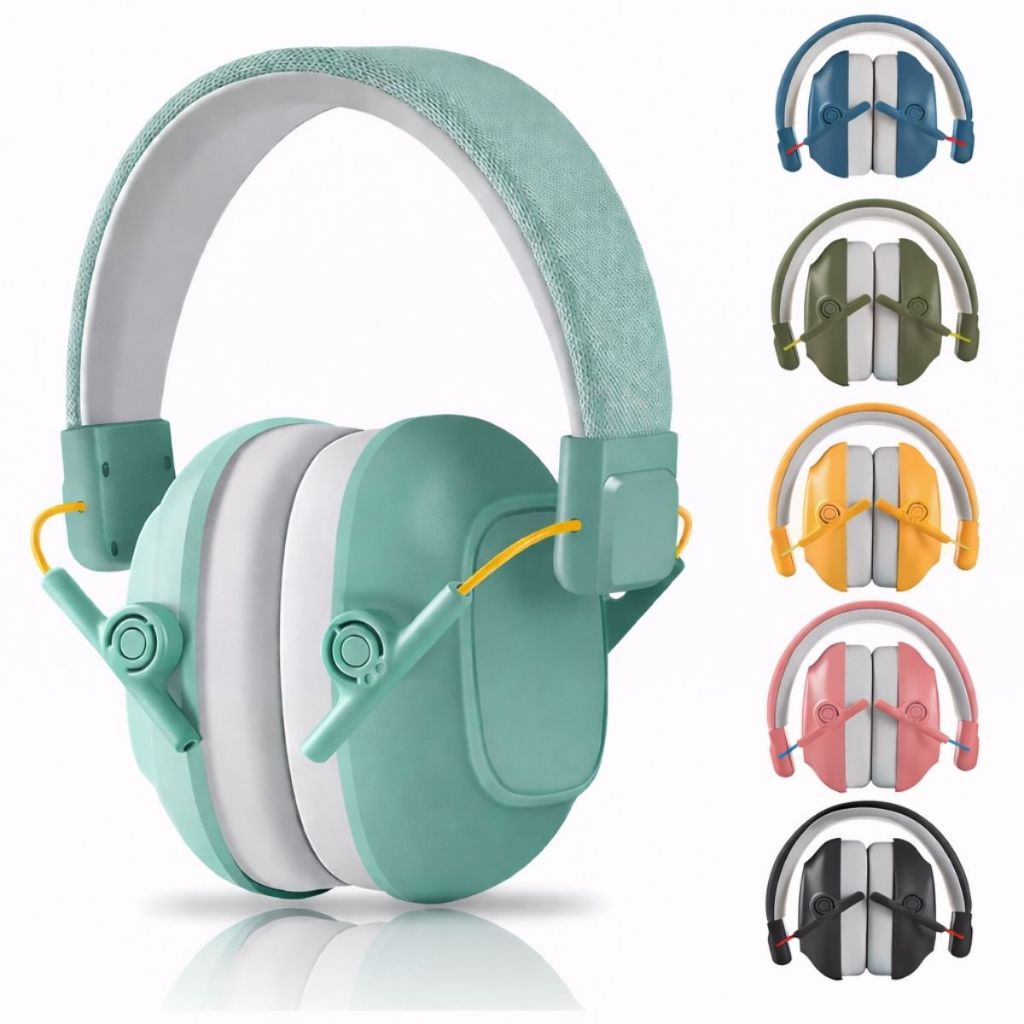Abafador de Ruídos Infantil para Autista Dobrável Fone Abafador Protetor de Baraulho para Criança