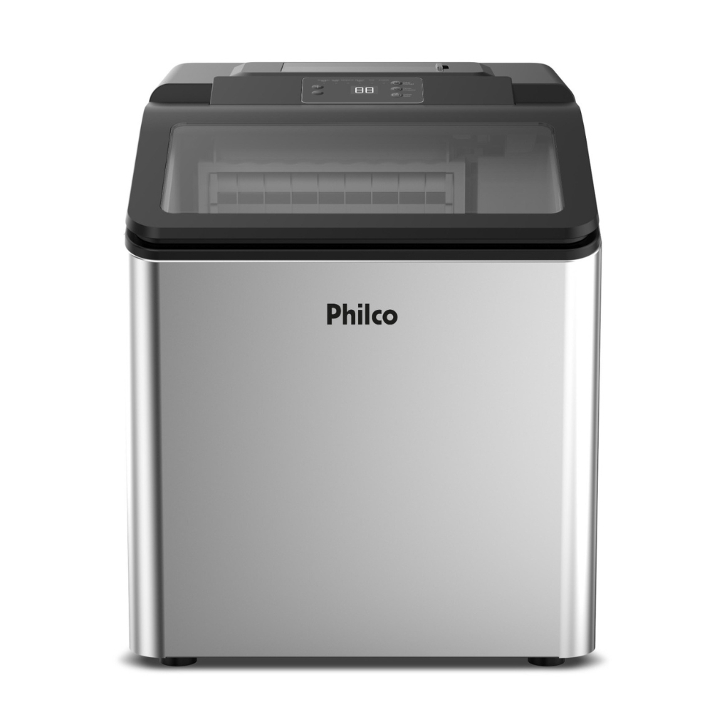 Máquina de Gelo Philco Pmg35a Revestimento em Inox