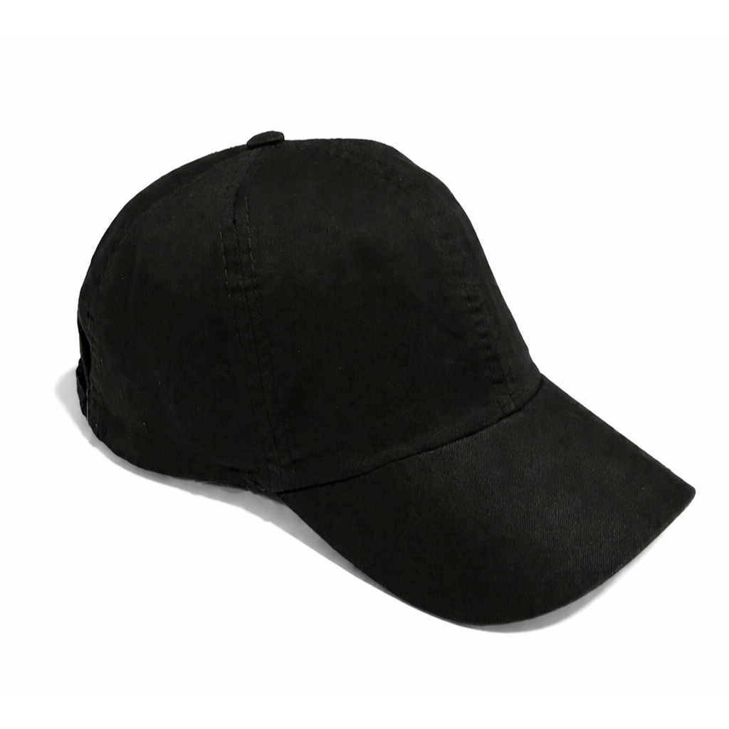 BONÉ LISO BÁSICO ABA CURVA LAVADO E AMACIADO 100% ALGODÃO