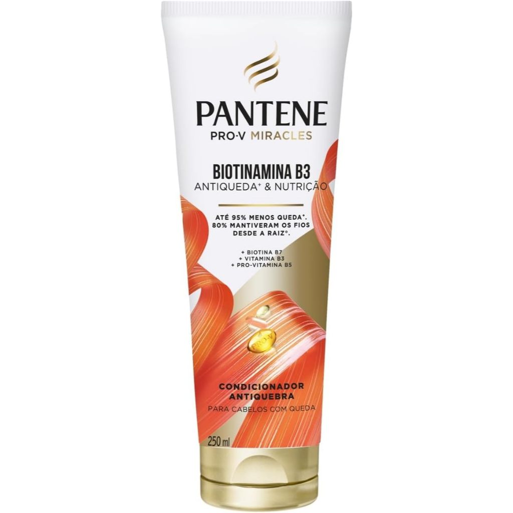 Condicionador Pantene Biotinamina B3 Anti-Queda 250ml em Oferta na Shopee