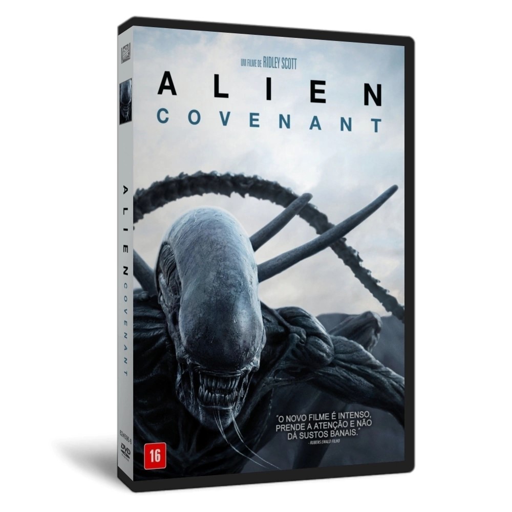 DVD Alien: Covenant - 2017 - (Dual-Audio/Dublado) - 1080p HD Por 25.99