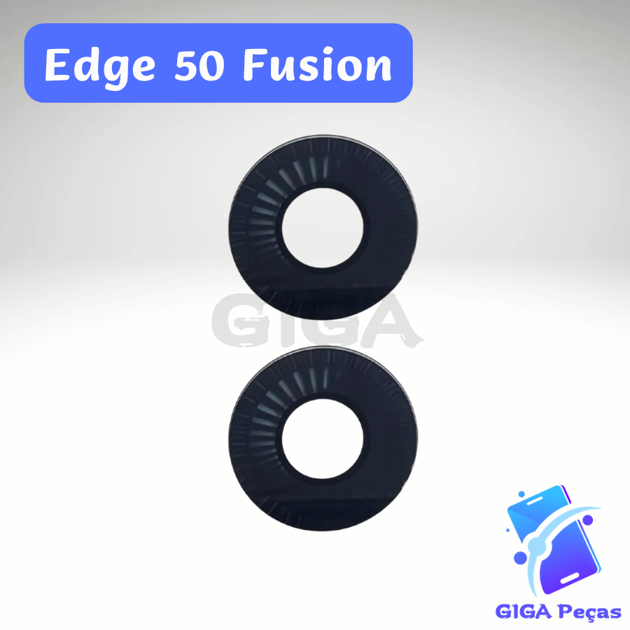 Kit Lente Câmera Traseira Compativel com MT Edge 50 Fusion Reposição