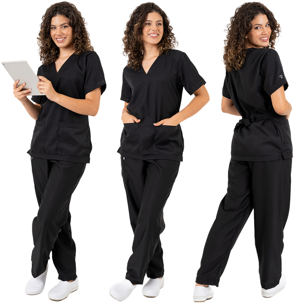 Conjunto Hospitalar Scrub Cirúrgico Oxford Diversas Cores do P ao GG