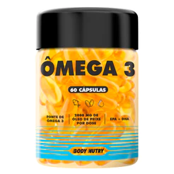 Ômega 3 EPA + DHA 3000mg Equilíbrio do Organismo | Articular e Cognitivo 60 Cápsulas - Body Nutry