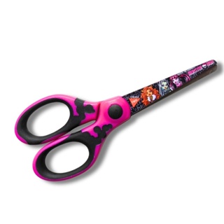 Tesoura Escolar Monster High c/ Ponta Redonda em Oferta na Shopee