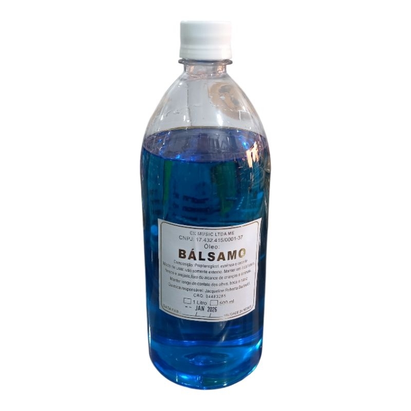 Óleo de BÁLSAMO significa: CURA DA ALMA - 1 Litro ( )