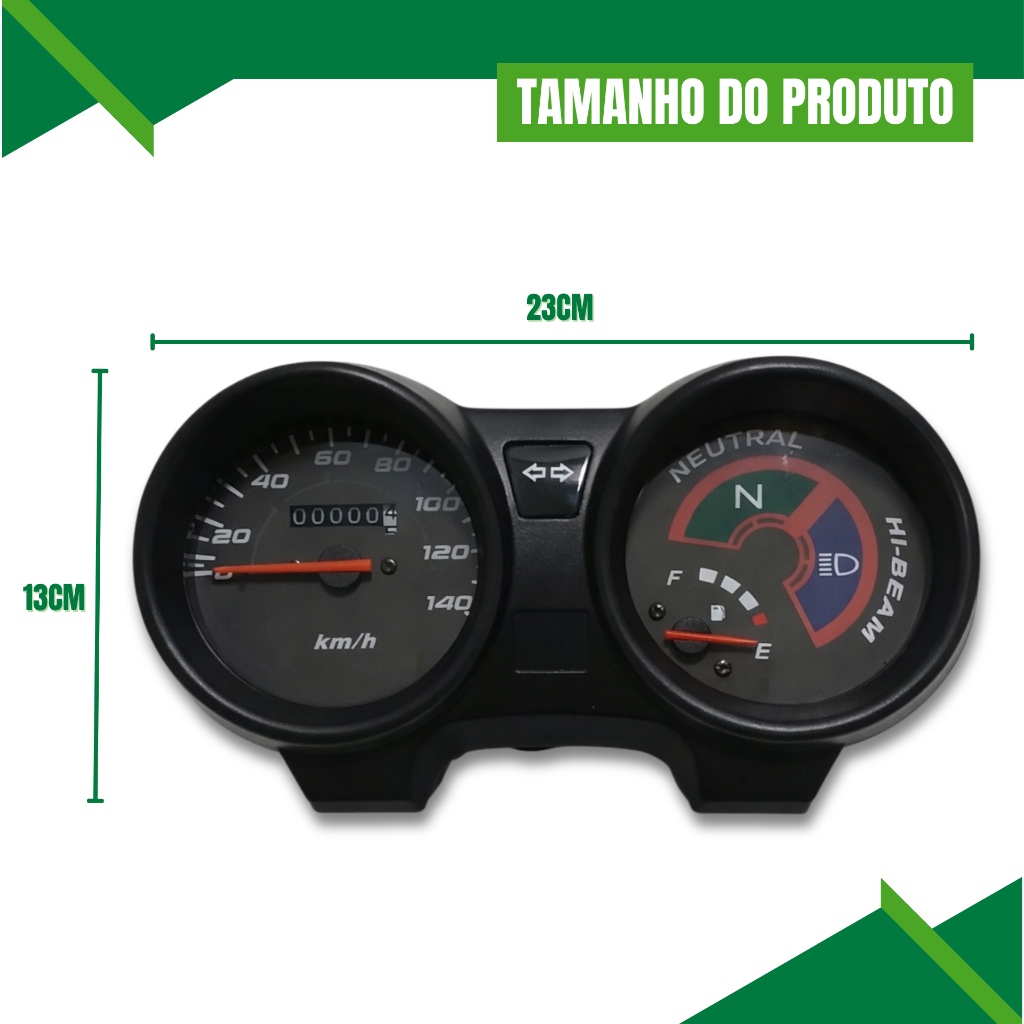 Painel Titan 150 KS / ES / JOB 2004 2005 2006 2007 2008 / Fan 150 ESI 2009 2010 2011 2012 2013 · foto 2