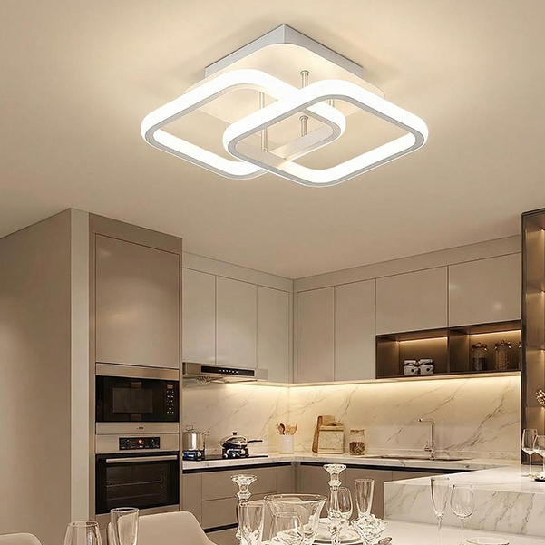 Luminária De Teto LED Moderna Plafon Pendente para Sala Quarto Cozinha Corredor 110V-220V em Oferta na Shopee