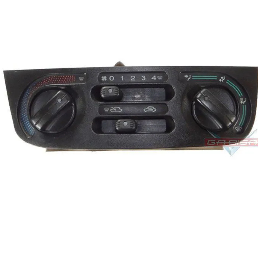 Comando Botao Ar Condicionado Fiat Palio Fiasa 1997 1999 Preto
