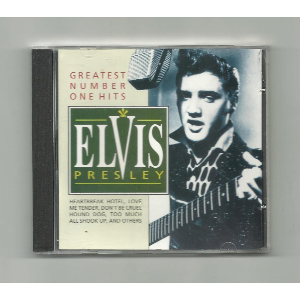 CD Elvis Presley – Greatest Number One Hits - Imp.Portugal - 1991 - genero:- Rock & Roll