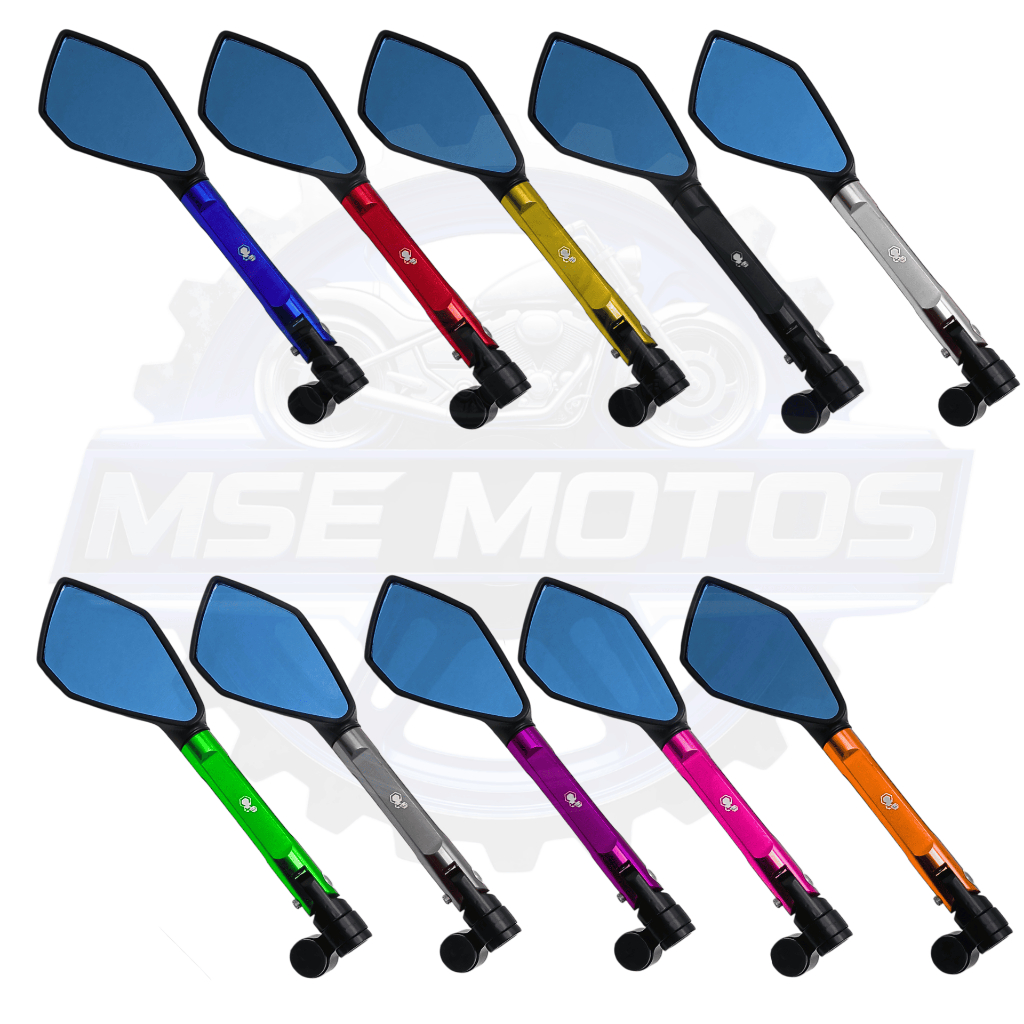 RETROVISOR TOMOK 5 PONTAS MOTO NAKED ESPORTIVO CG TITAN FAN XRE CB300 FAZER YBR em Oferta na Shopee