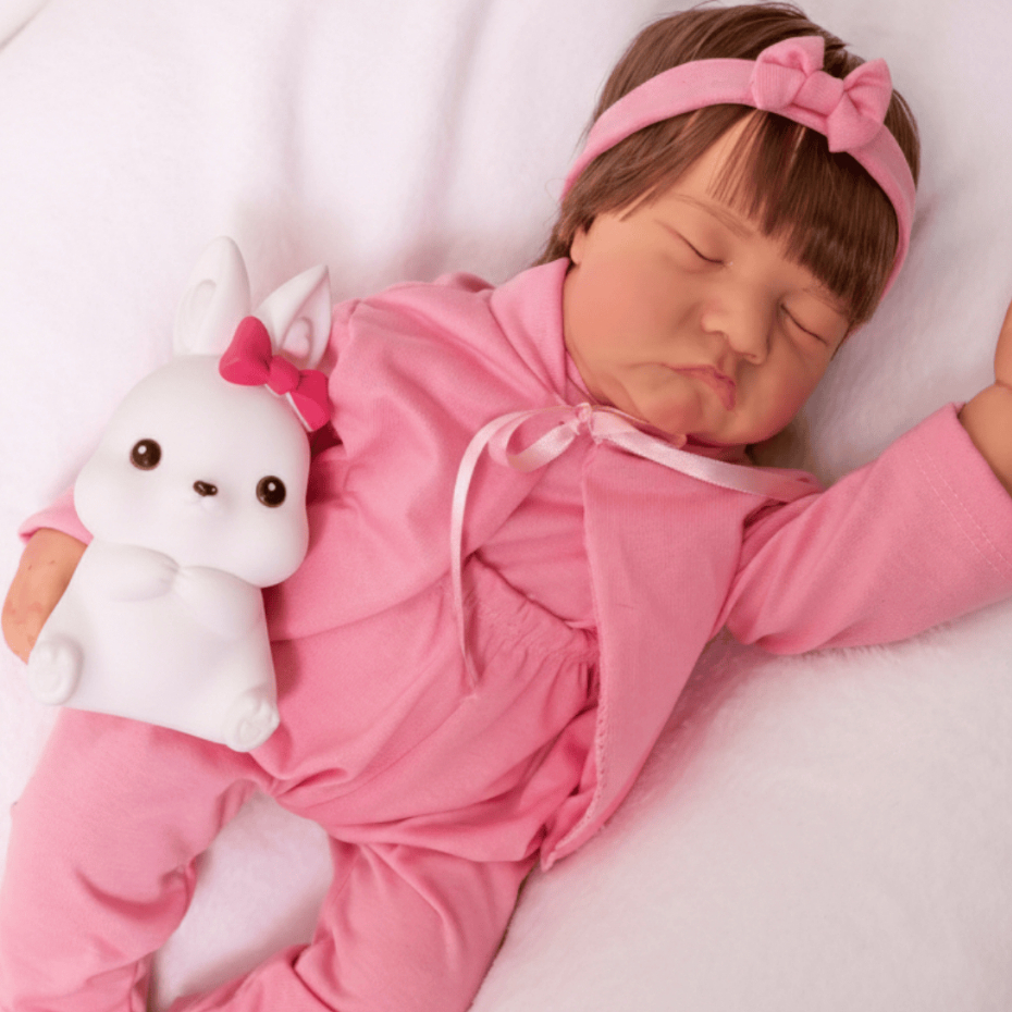 Bebê Reborn Boneca Realista Silicone Pode dar Banho Envio Imediato