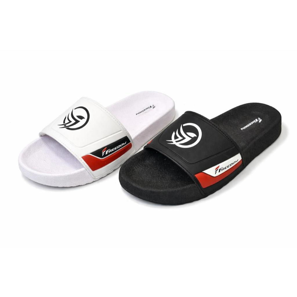 KIT 02 PARES CHINELO FREEDOM MAIS VENDIDO PROMOÇÃO LANCAMENTO PRETO E BRANCO