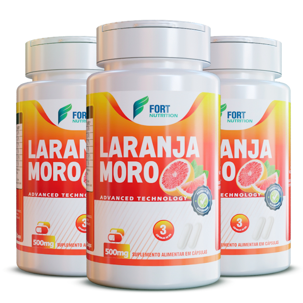 Suplemento de Laranja Moro Extrato em Cápsulas 100% Original Puro Mais Vendido Premium