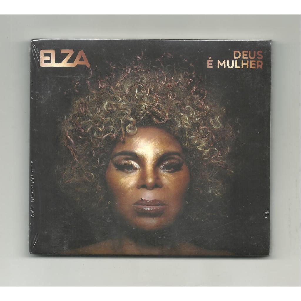 CD Elza Soares – Deus É Mulher - Nacional - Novo/Lacrado - 2018 - genero:- Samba, Math Rock