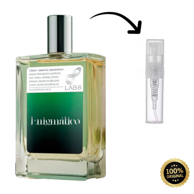 Enigmático Lab8 Perfume em Oferta na Shopee
