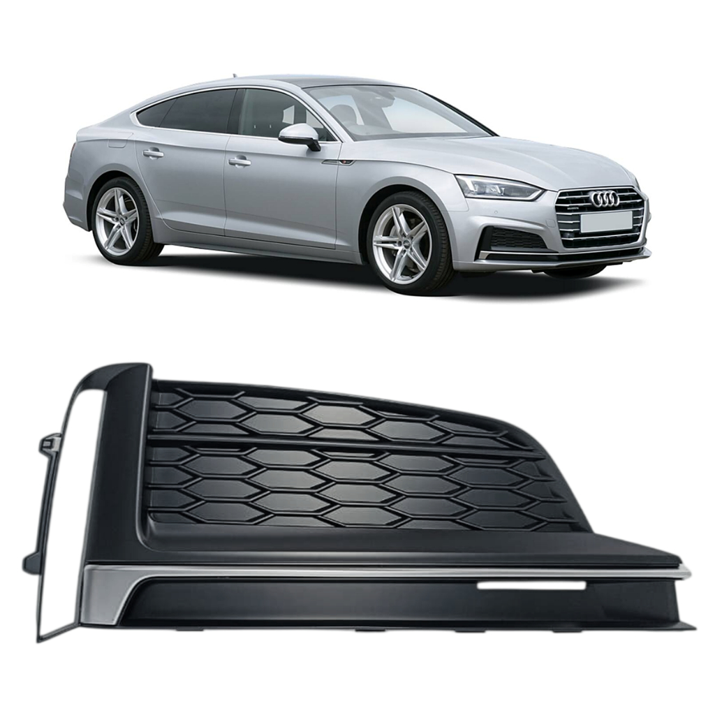 Grade Parachoque Milha Audi A5 Sportback 2017 2018 Direito Passageiro