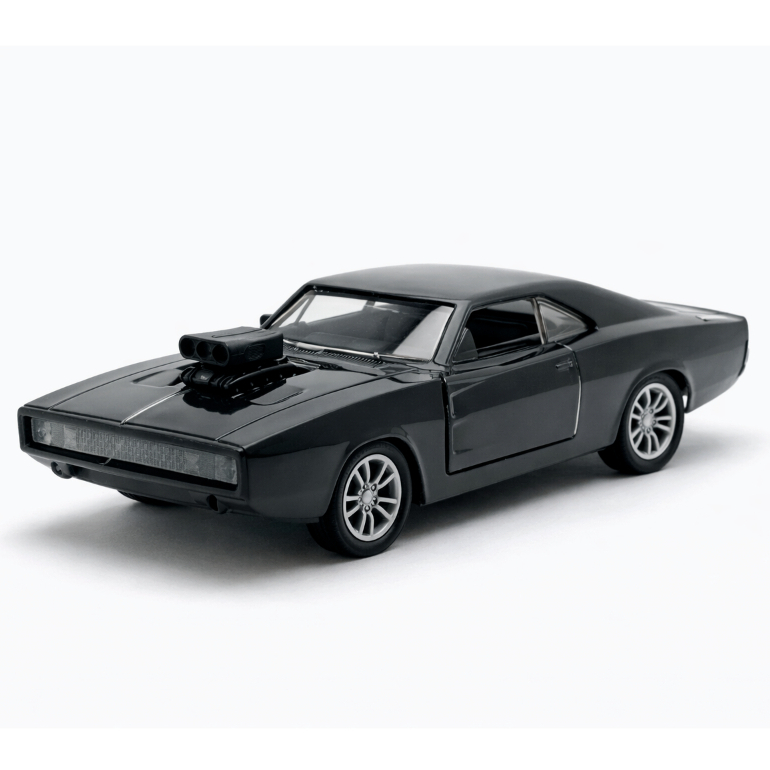 Miniatura Dodge Charger 1:32 • Abre Portas • Metal Fricção • Pneus Borracha Toreto Velozes furiozos em Oferta na Shopee