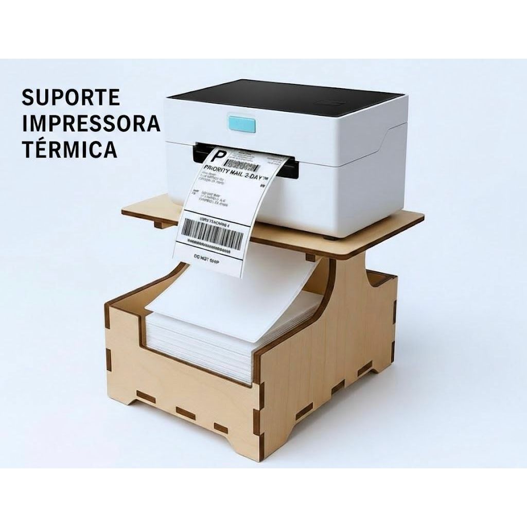 SUPORTE IMPRESSORA TERMICA UNIVERSAL COMPATÍVEL COM TODOS OS MODELOS - ORIGIANL em Oferta na Shopee